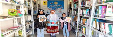 تور کتابخانه گردی در حاشیه سومین جشنواره بازی های بومی محلی شهرستان چناران
